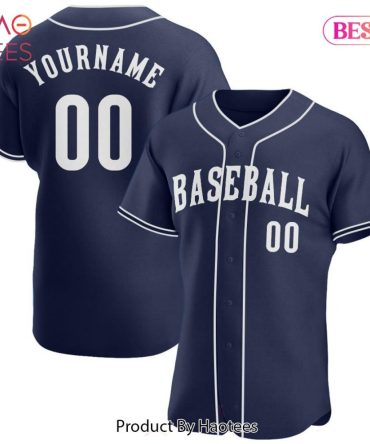 Customizable Baseball Jersey - Personalized Team Name & Number - Perfect Gift!