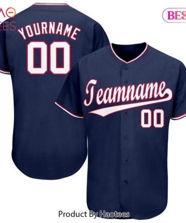 Customizable Baseball Jersey - Add Your Name & Number - Perfect Gift For Sports Fans!