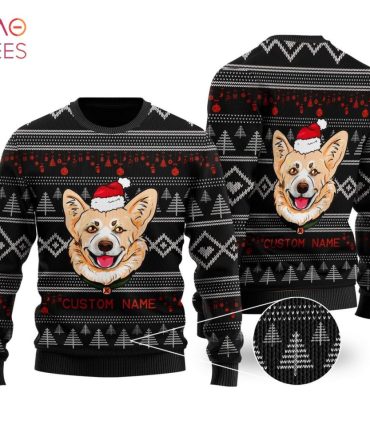 Best Cute Corgi 3D All Over Print Custom Name Shirt For
