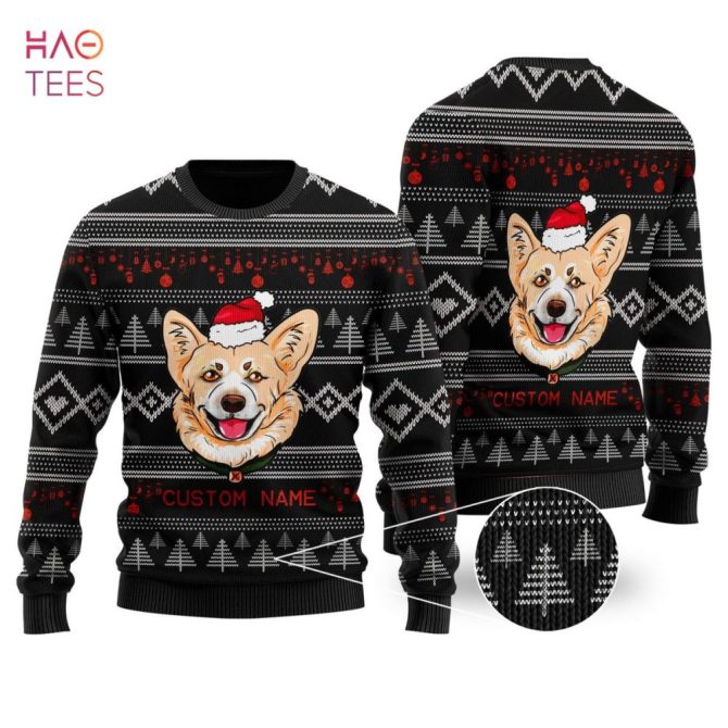 Best Cute Corgi 3D All Over Print Custom Name Shirt For