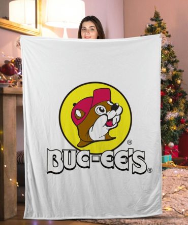Cozy Buc-Ee'S Logo Fleece Blanket – Perfect Gift For Fans & Collectors!