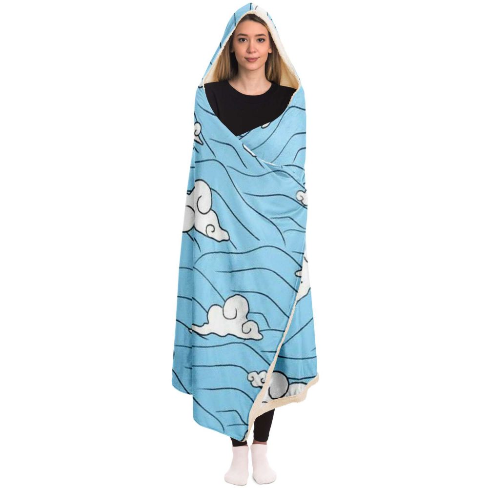 Demon Salyer Sakonji Urokodaki Hooded Blanket - Image 4
