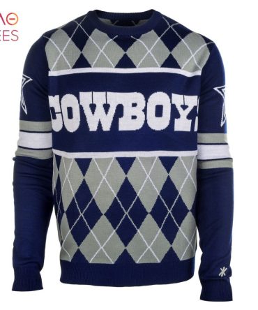 Best Dallas Cowboys Exclusive Argyle Ugly Christmas Sweater