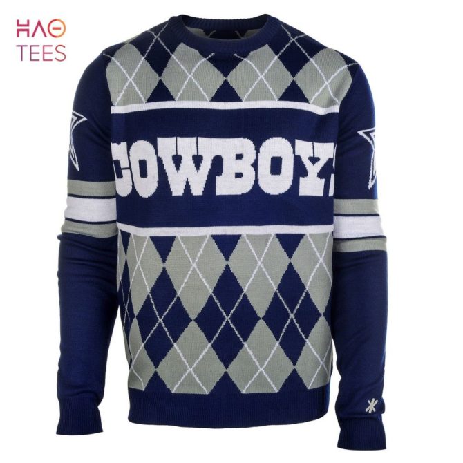 Best Dallas Cowboys Exclusive Argyle Ugly Christmas Sweater