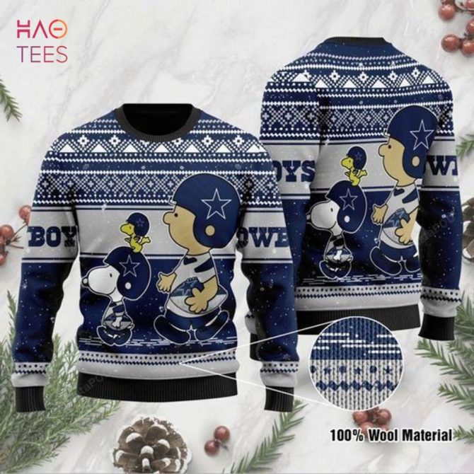 Best Dallas Cowboys Ugly Christmas Ugly Christmas Sweater All Over Print Sweatshirt Ugly - Image 16