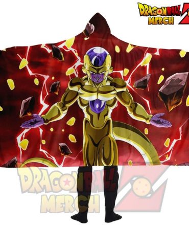 Dragon Ball Z Golden Freeza 3D Hooded Blanket
