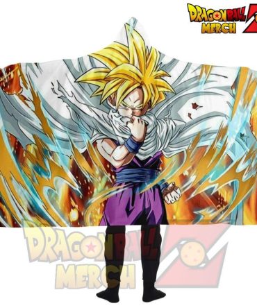 Dragon Ball Z Gohan Super Saiyan Lv.2 Hooded Blanket