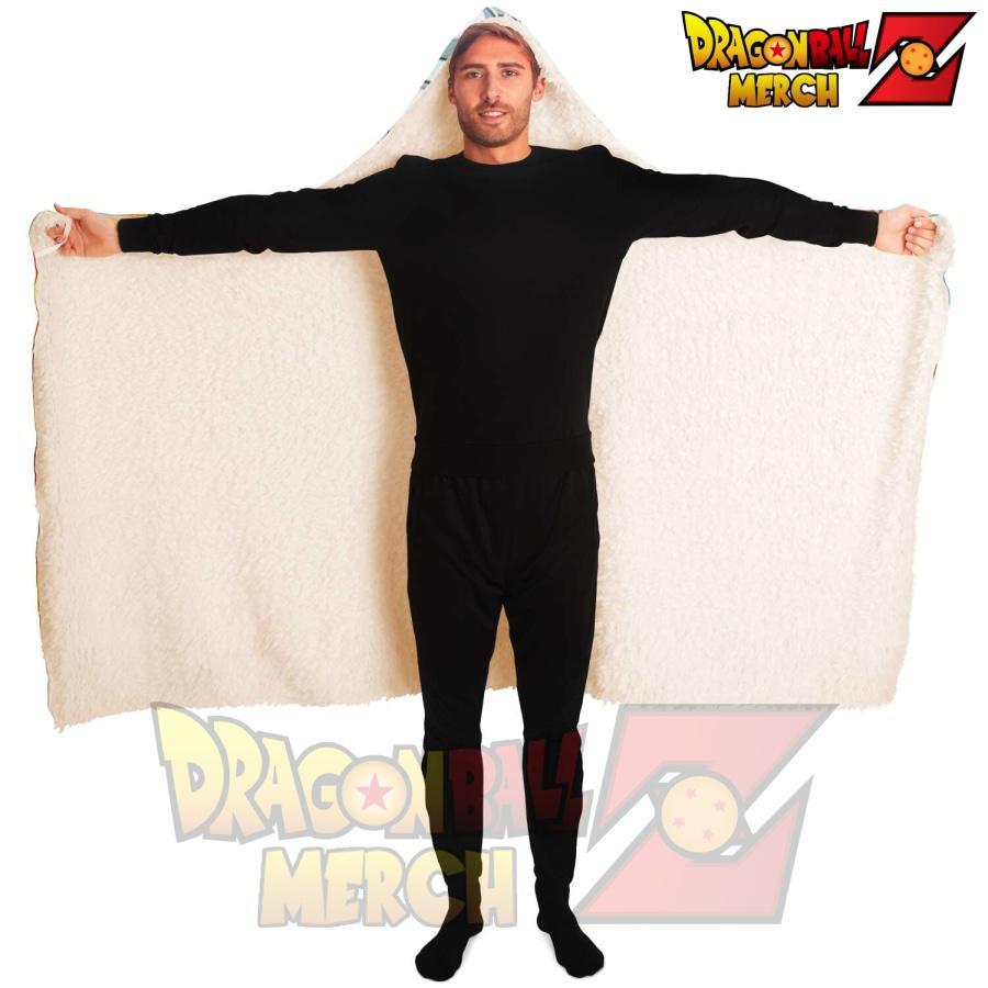 Dragon Ball Z Gohan Super Saiyan Lv.2 Hooded Blanket - Image 6