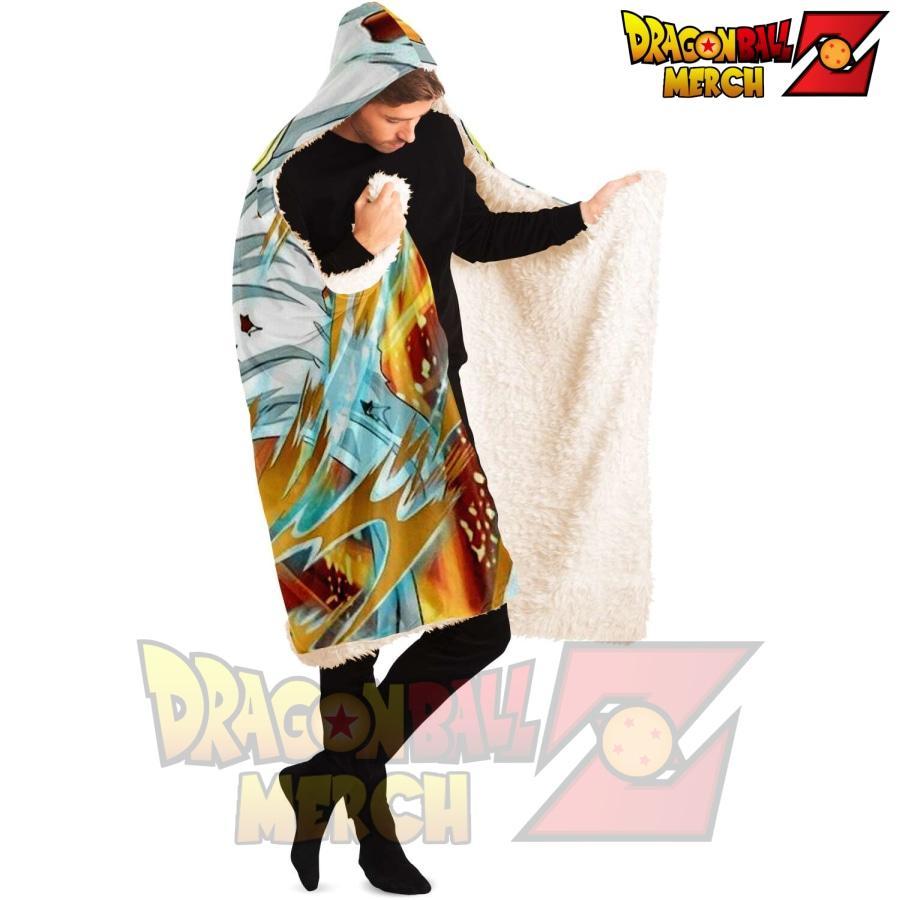 Dragon Ball Z Gohan Super Saiyan Lv.2 Hooded Blanket - Image 8