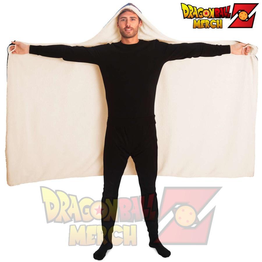 Super Dragpn Ball Heroes Goku 3D Hooded Blanket - Image 5