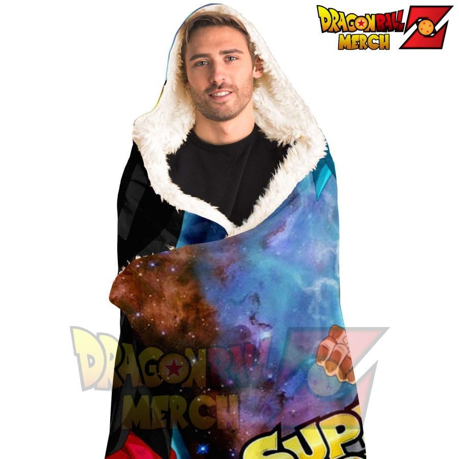 Super Dragpn Ball Heroes Goku 3D Hooded Blanket - Image 3