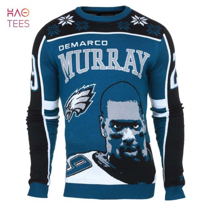 Best Demarco Murray 29 Philadelphia Eagles Nfl Player Ugly Christmas Sweater