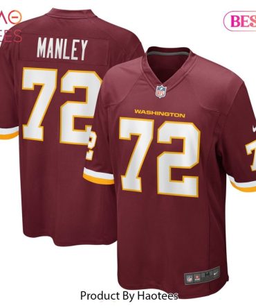 Authentic Washington #72 Manley Jersey - Premium Quality Fan Gear , Limited Edition