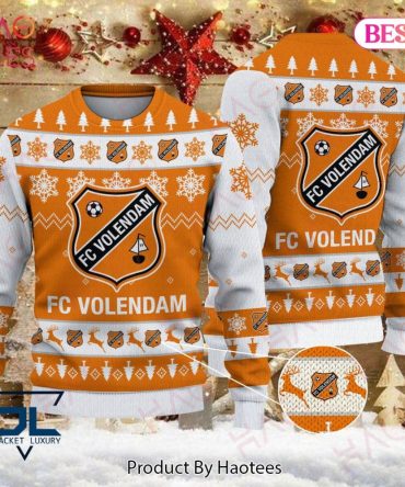 Festive Fc Volendam Christmas Sweater - Cozy Holiday Apparel For Fans