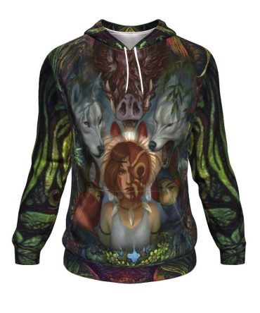 Fearless Mononoke 3D All Over Print Hoodie