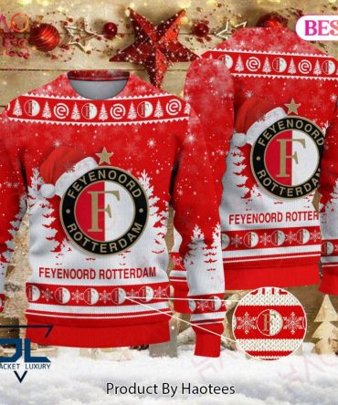 Festive Feyenoord Rotterdam Christmas Sweater ? Cozy Holiday Fan Gear