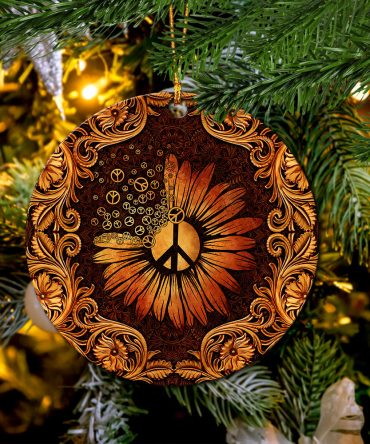 Flower Ceramic Ornament Perfect Gift For Holiday