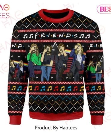 Cozy Friends-Themed Holiday Sweater – Fun Music Design, Perfect Gift For Fans