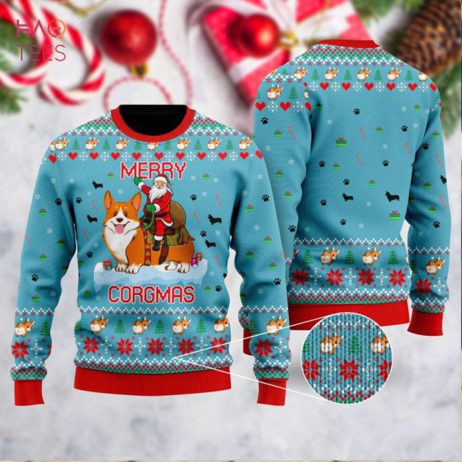 Best Funny Dog Merry Corgmas Christmas Ugly Christmas Ugly Christmas Sweater