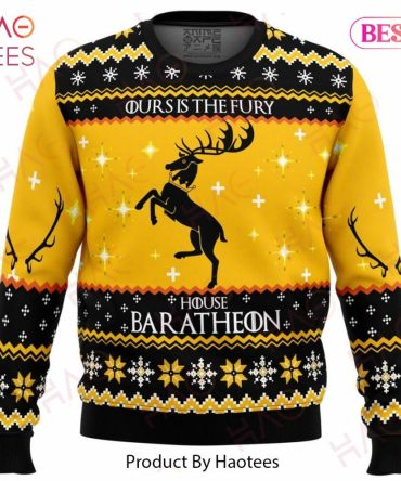 Game Of Thrones House Baratheon Ugly Christmas Ugly Christmas Sweater - Festive Knit For Fans
