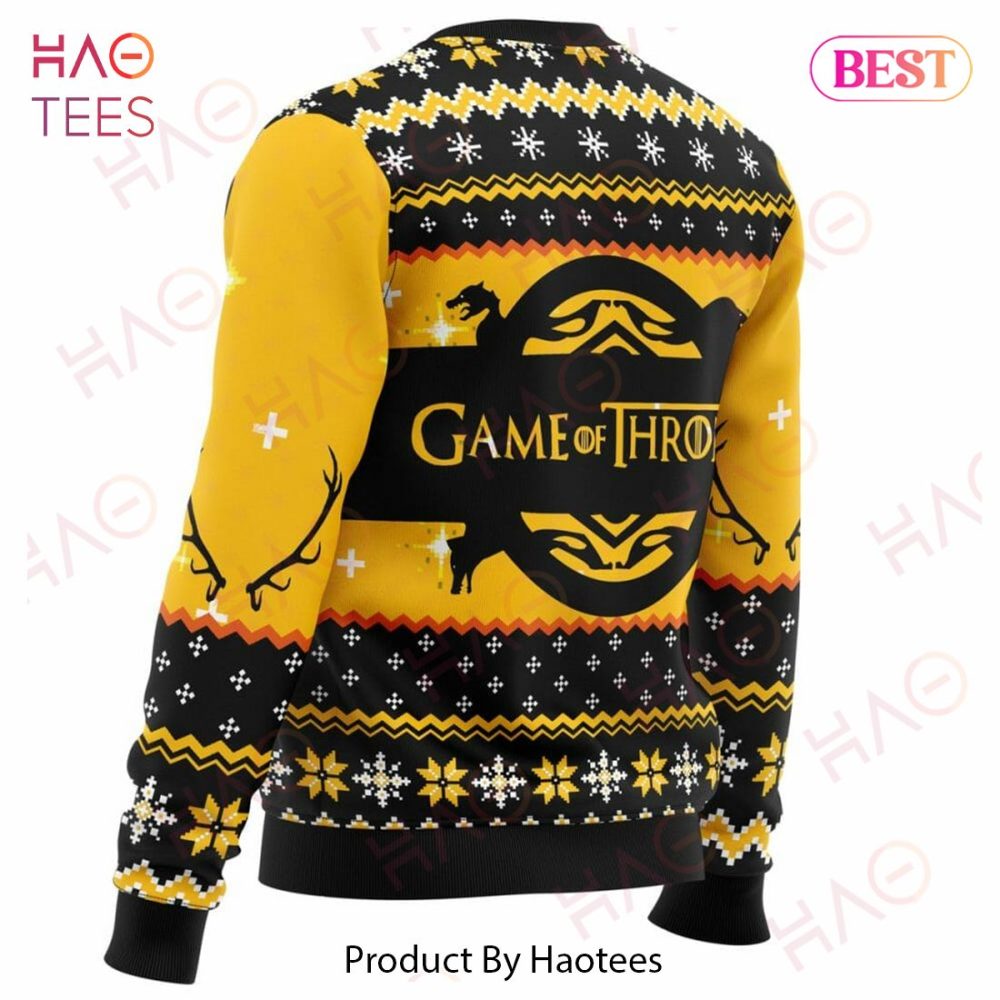 Game Of Thrones House Baratheon Ugly Christmas Ugly Christmas Sweater - Festive Knit For Fans - Image 4