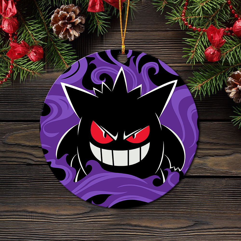 Gengar Pokemon Ceramic Ornament Perfect Gift For Holiday - Image 2