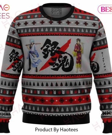 Cozy Anime-Themed Sweater - Festive Knit Design For Fans , Unisex Winter Fashion