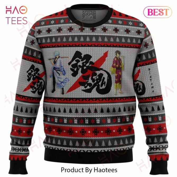 Cozy Anime-Themed Sweater - Festive Knit Design For Fans , Unisex Winter Fashion