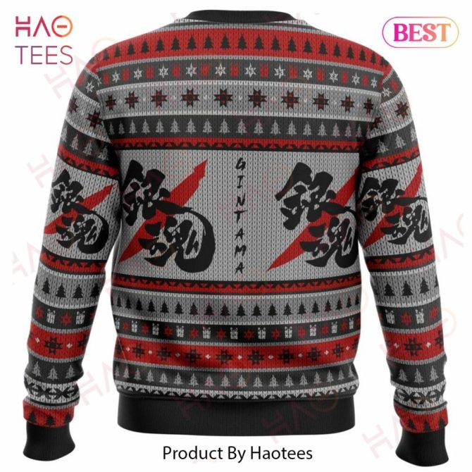 Cozy Anime-Themed Sweater - Festive Knit Design For Fans , Unisex Winter Fashion - Image 3
