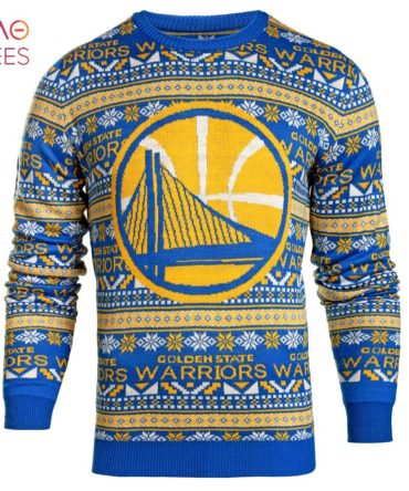 Best Golden State Warriors Nba Aztec Ugly Crew Neck Ugly Christmas Sweaters By Forever Collectibles