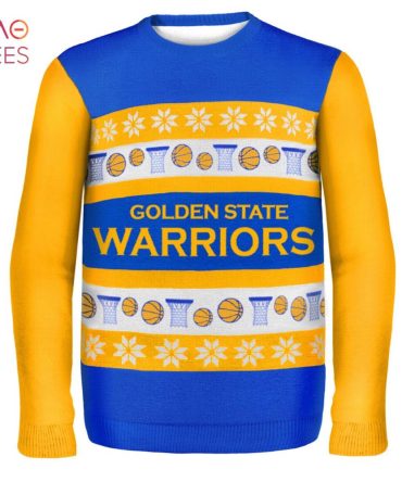 Best Golden State Warriors Nba Ugly Christmas Sweater Wordmark