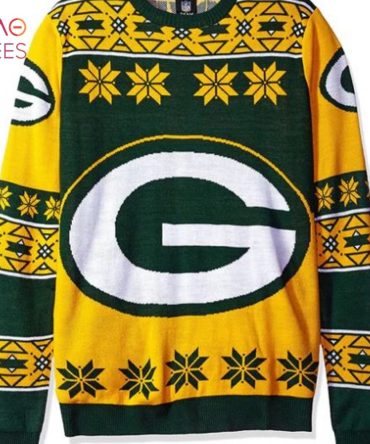 Best Green Bay Packers Big Logo Nfl Ugly Christmas Sweater