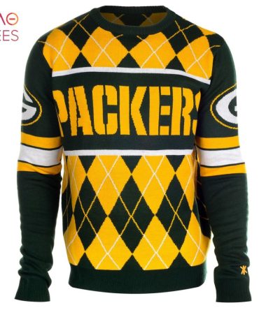 Best Green Bay Packers Exclusive Nfl Argyle Ugly Christmas Sweater