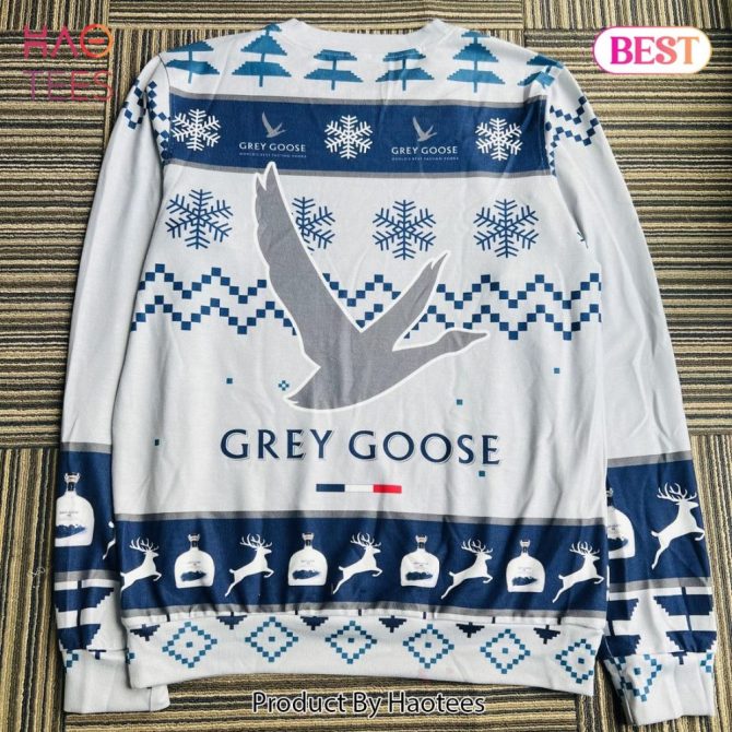 Cozy Grey Goose Sweater - Stylish Winter Design For Ultimate Comfort - Image 3