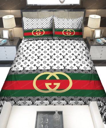 Gucci Louis Vuitton Symbol Bedding Sets