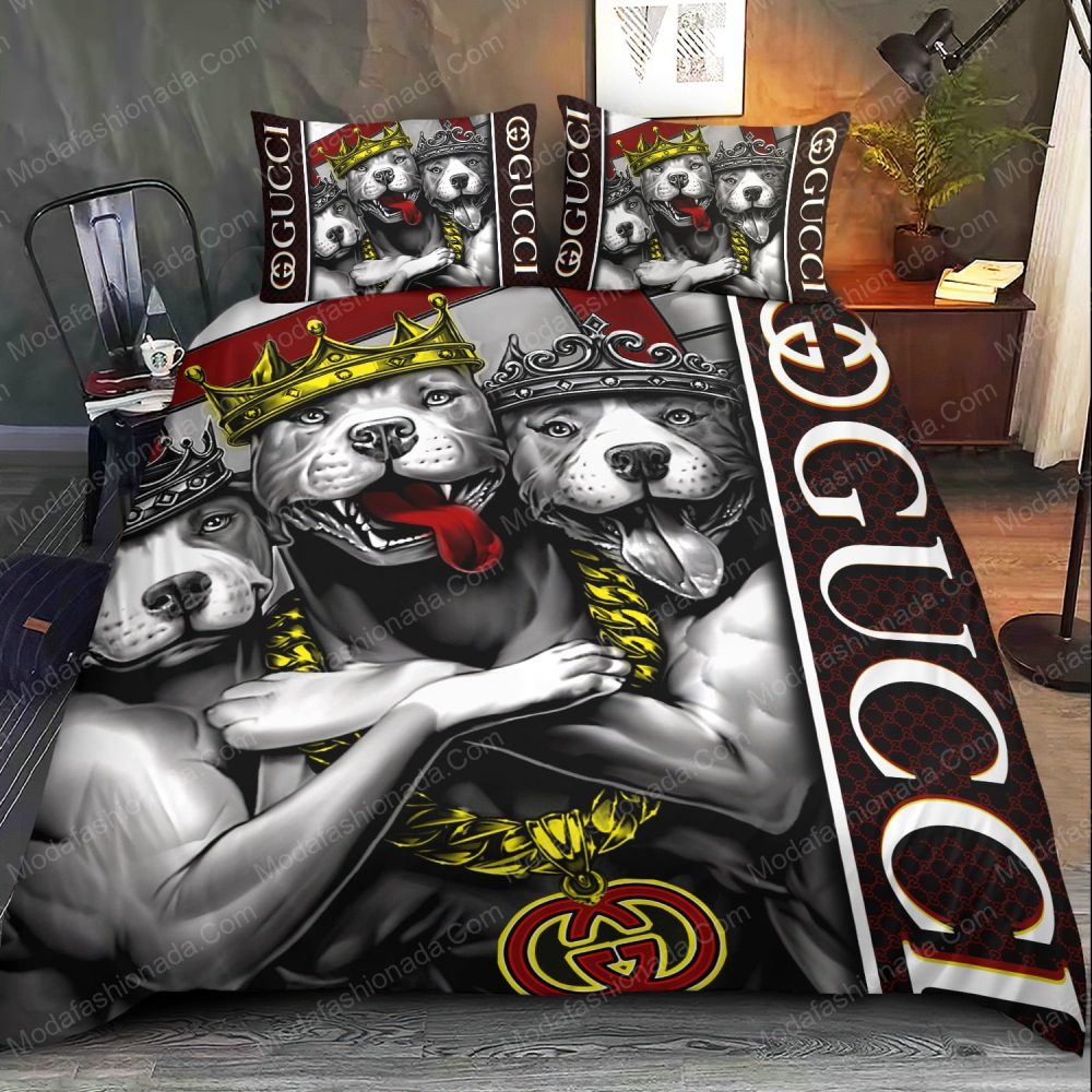 Gucci Pitbull Bedding Sets - Image 2