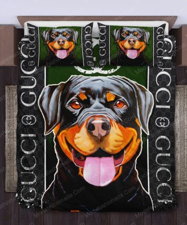 Gucci Rottweilers Bedding Sets