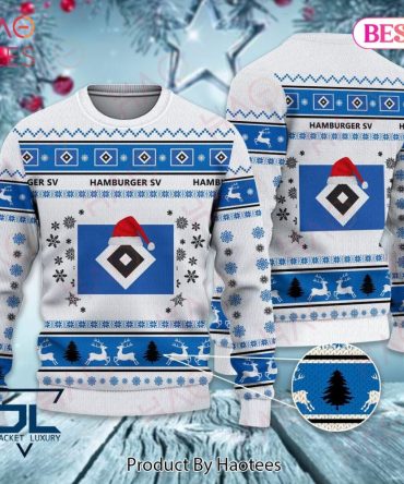 Festive Hamburger Sv Christmas Sweater - Cozy Winter Holiday Apparel