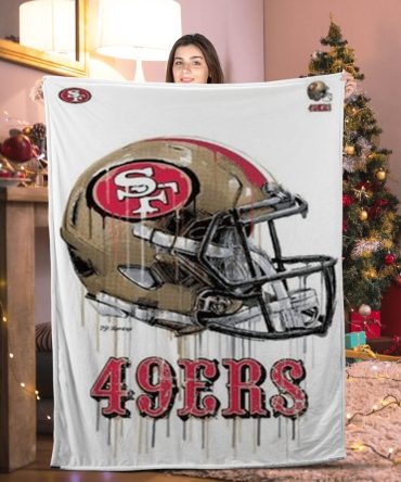 Cozy 49Ers Fleece Blanket - Ultimate Gift For Fans - Warm, Soft & Stylish!