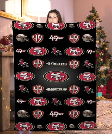 Cozy 49Ers Fleece Blanket – Perfect Gift For Football Fans!