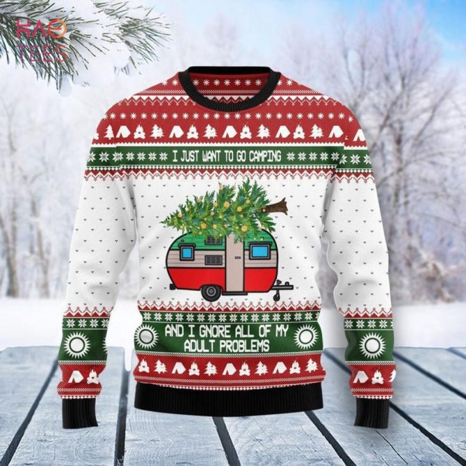 Cozy Camping Christmas Sweater – Fun Festive Holiday Pullover For Campers!