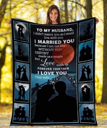 I Married You Blanket