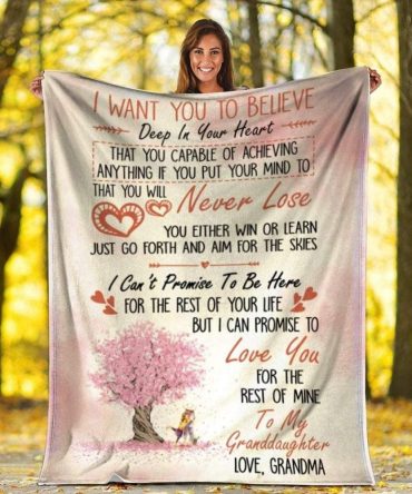 I Want You To Believe Deep In Your Heart Blanket