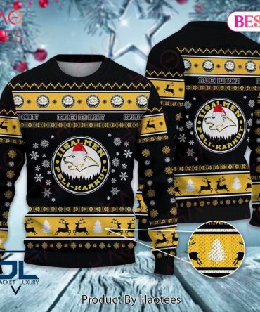 Cozy Nordic Christmas Sweater – Festive Reindeer & Snowflake Design, Perfect For Holiday Cheer!