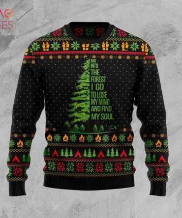 Cozy Forest Adventure Sweater - Find Your Soul With Nature-Inspired Holiday Knitwear