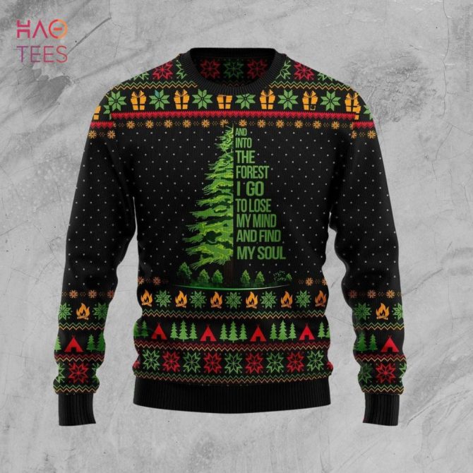 Cozy Forest Adventure Sweater - Find Your Soul With Nature-Inspired Holiday Knitwear