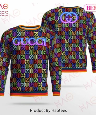 Italian Luxury Brand Gucci Gg 3D Ugly Sweater Limited Edition