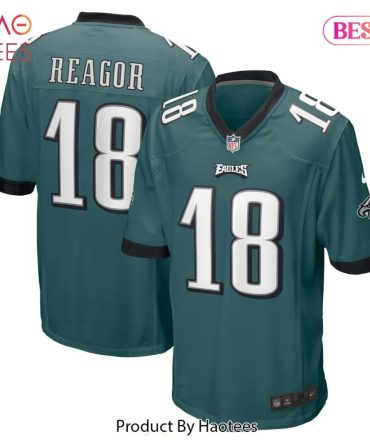 Authentic Philadelphia Eagles #18 Reagor Jersey - Men'S Game Day Wear