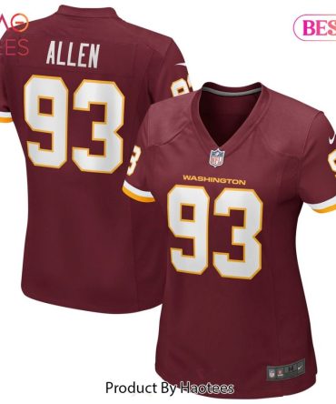 Authentic Washington Football Jersey - #93 Allen - Premium Quality Fan Gear