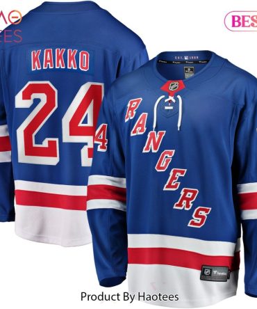 Authentic Rangers Hockey Jersey - Kakko #24 Fan Gear For True Fans